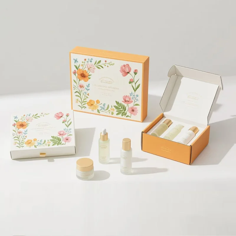 Bloom & Brighten Beauty Gift Box