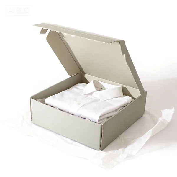 Garment packing boxes — packaging illustration 3