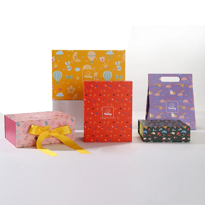 Festive Foldable Gift Boxes for E-Commerce Baby & Holiday Gifting, view 5