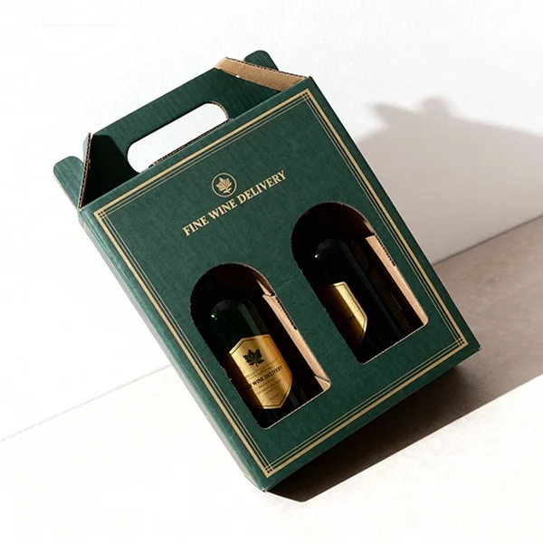 Wine mailers — packaging illustration 3