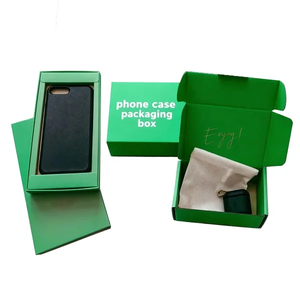 Phone case packaging box — packaging illustration 3