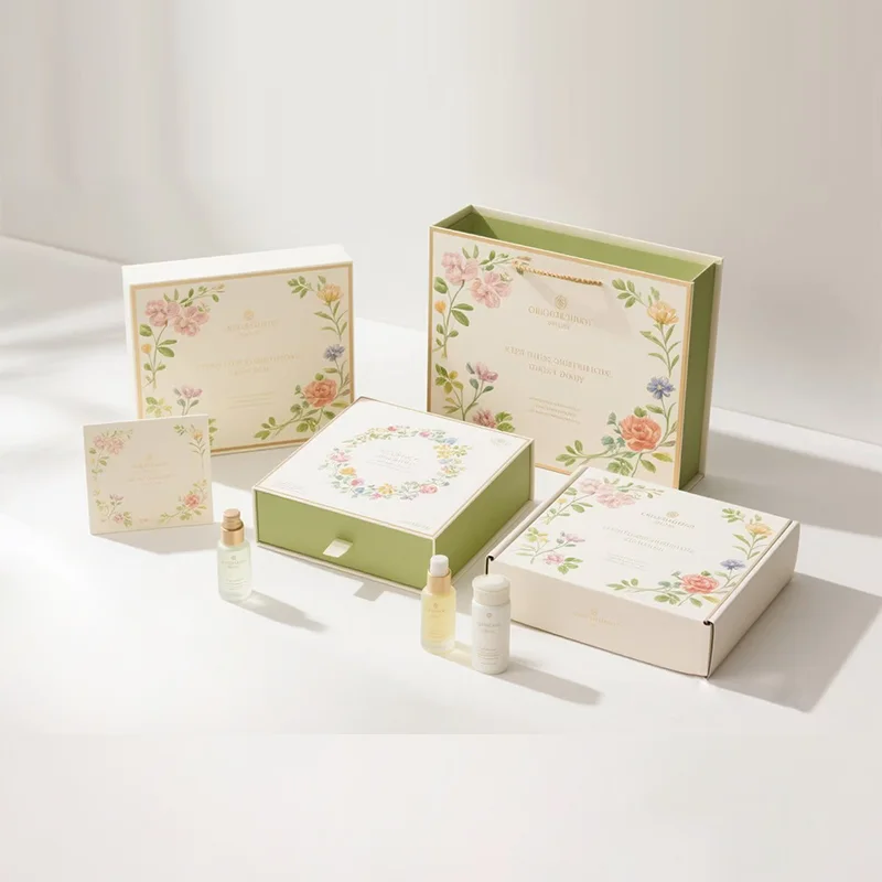 Bloom & Brighten Beauty Gift Box, view 7
