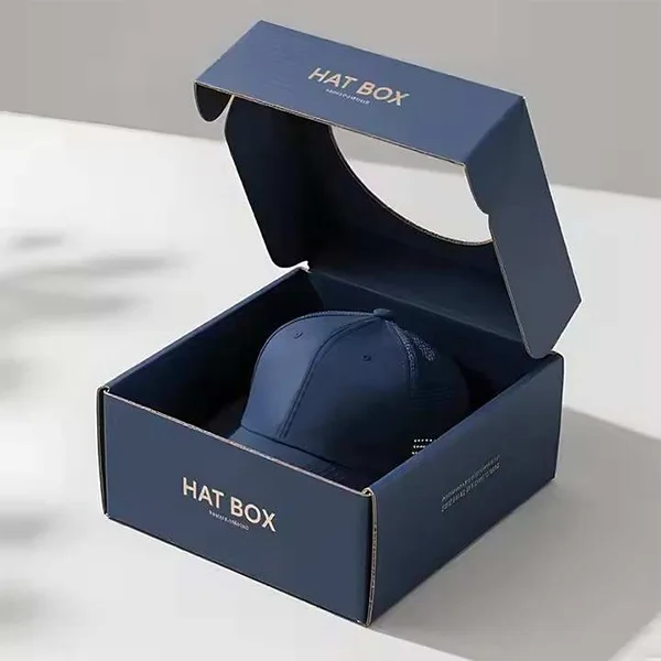 Hat shipping boxes — packaging illustration 2
