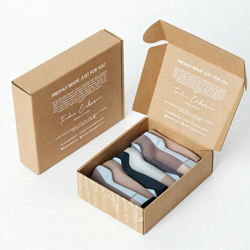 Brown Gift Packaging Box, view 3