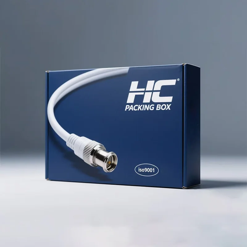 Premium cable gift box packaging, view 2
