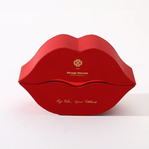 Nonstandard lip-shaped packaging concept