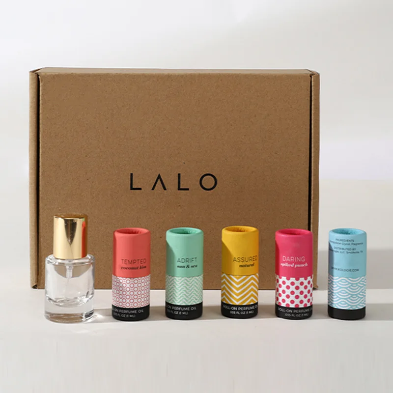 Perfume samples custom delivery boxes, view 4