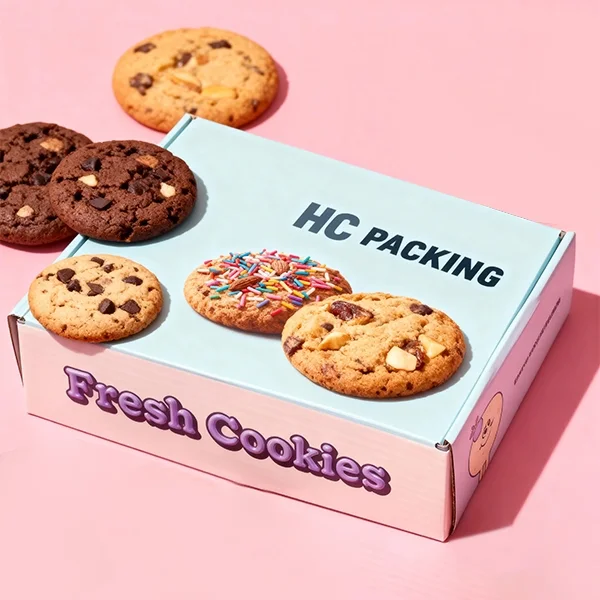 Printed bakery carton; muffin holder and fit require a sample