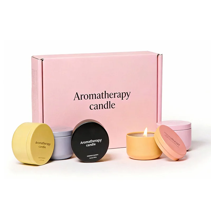 The Serenity Collection Aromatherapy Candle Gift Set, view 4