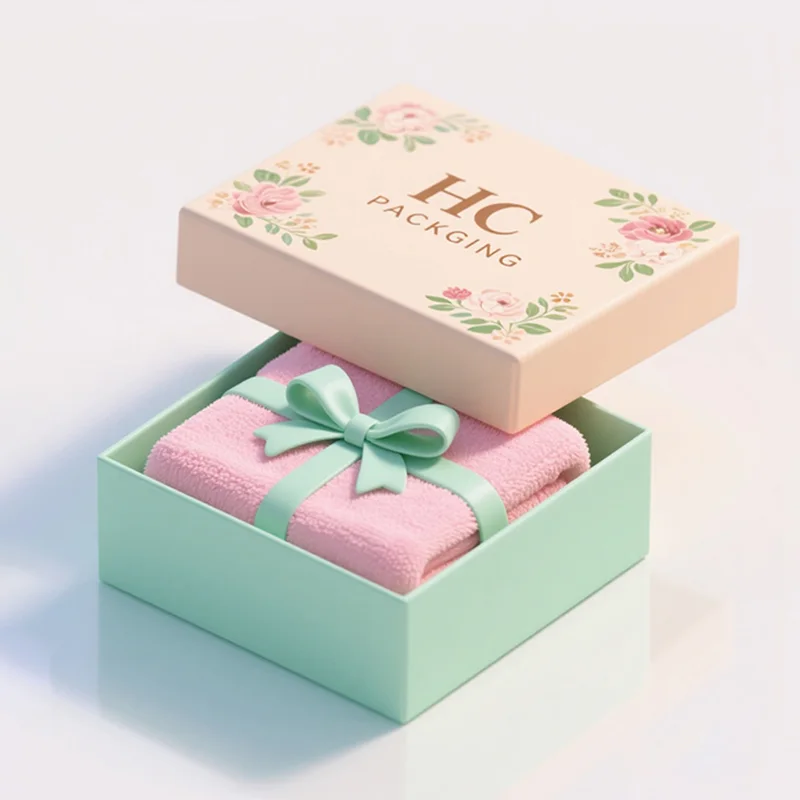 Printed Bath Towel Gift Box, view 6