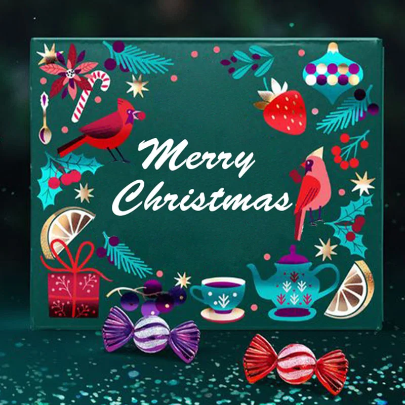 Festive Christmas Gift Packaging Box