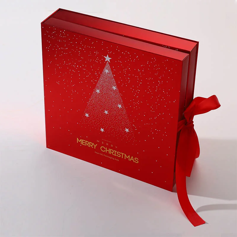 Chocolate & Candy Holiday Calendar Gift Boxes with plastic insert, view 11