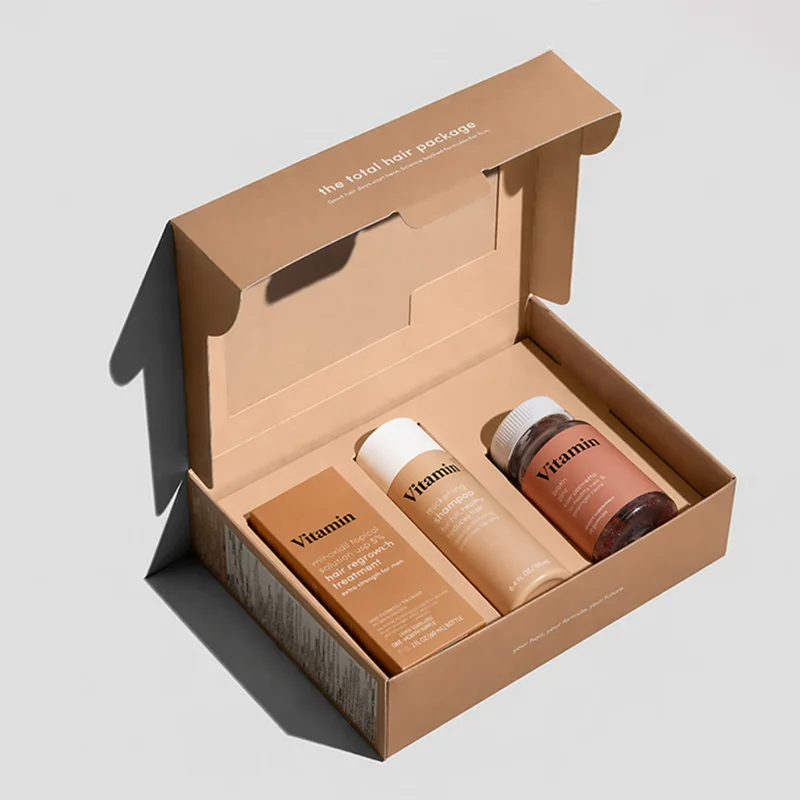 Custom Printed Corrugated Mailer Boxes for Beauty and Cosmetic E-commerce Shipping