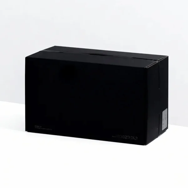 Black mailing box — packaging illustration 3