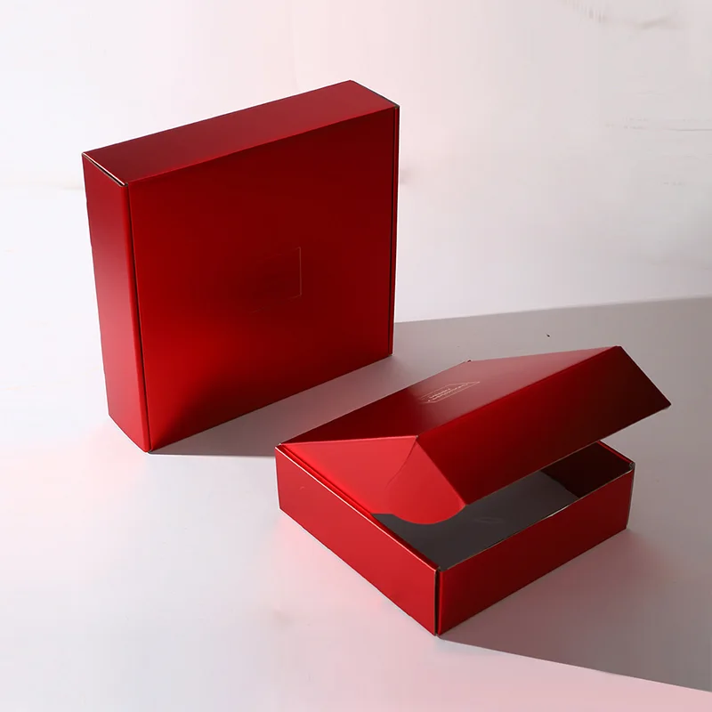 Chocolate & Candy Holiday Calendar Gift Boxes with plastic insert, view 5