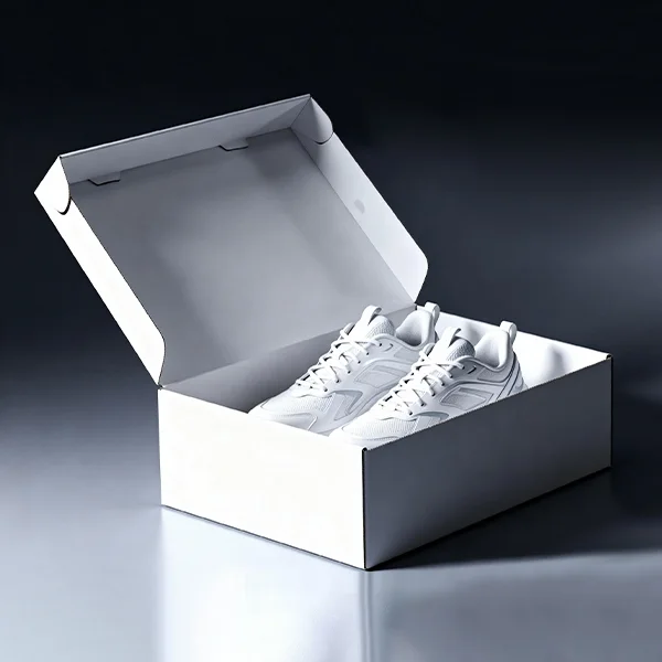 Packaging for shoes — packaging illustration 3