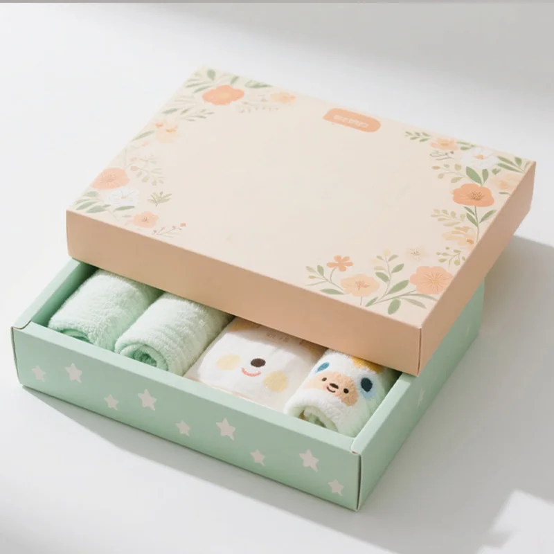 Printed Bath Towel Gift Box, view 4