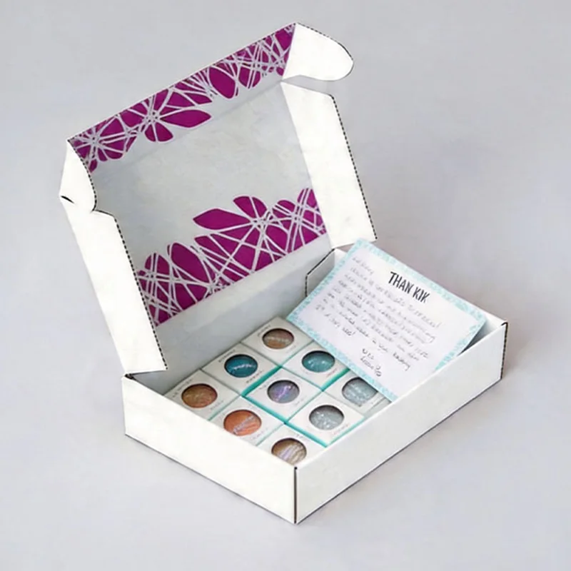 Custom Printed Beauty Mailer Boxes for Cosmetic and Lash E-commerce Shipping, view 2