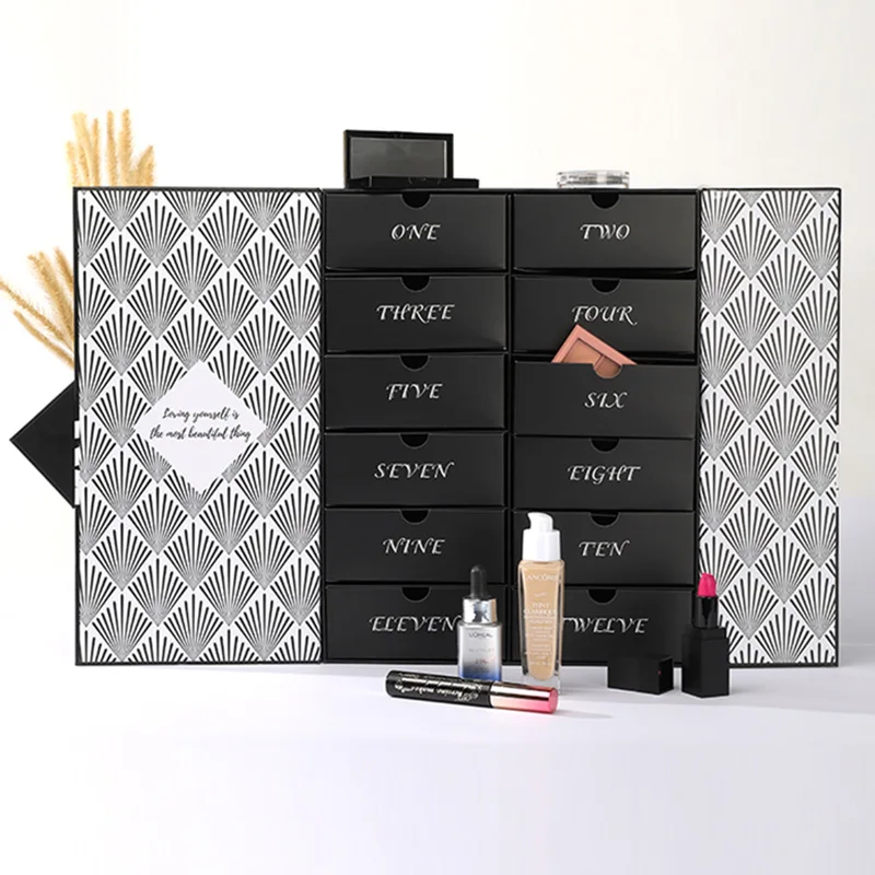 Cosmetic Calendar Gift Box for Black Friday Shipping, view 7