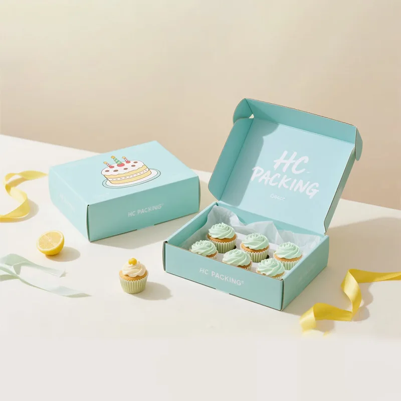 Warm Cake Mail Shipping Box