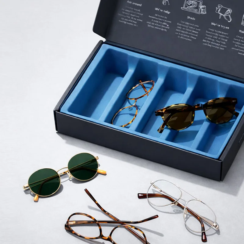 Black Eyewear Packaging Box