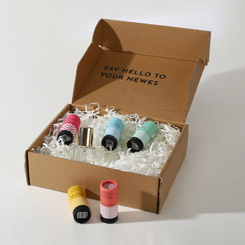 Perfume samples custom delivery boxes