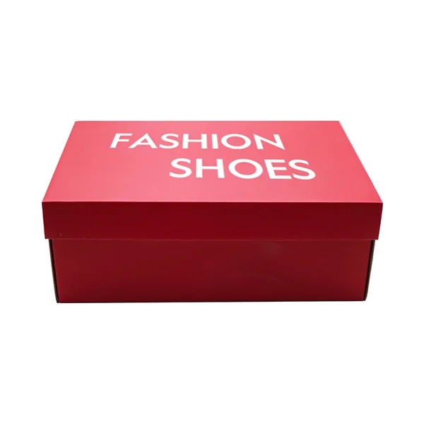 Shoe box packaging — packaging illustration 2