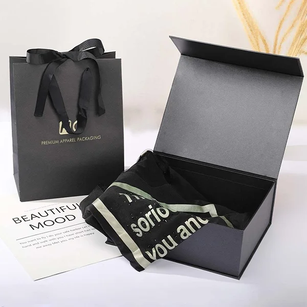 Dress box for shipping — packaging illustration 3