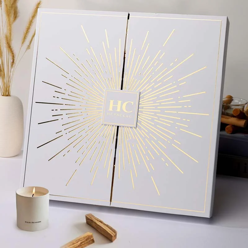 Custom Candle Calendar Boxes Manufacturer for Christmas Holiday, view 4