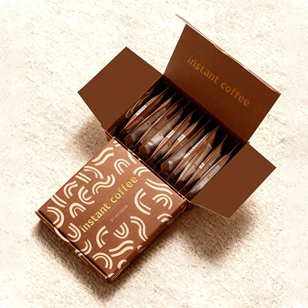 Brown corrugated boxes — packaging illustration 2