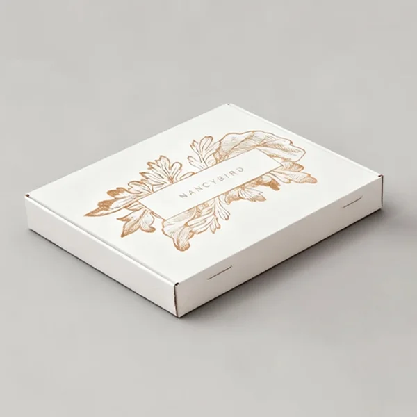 Packaging for scarves — packaging illustration 2