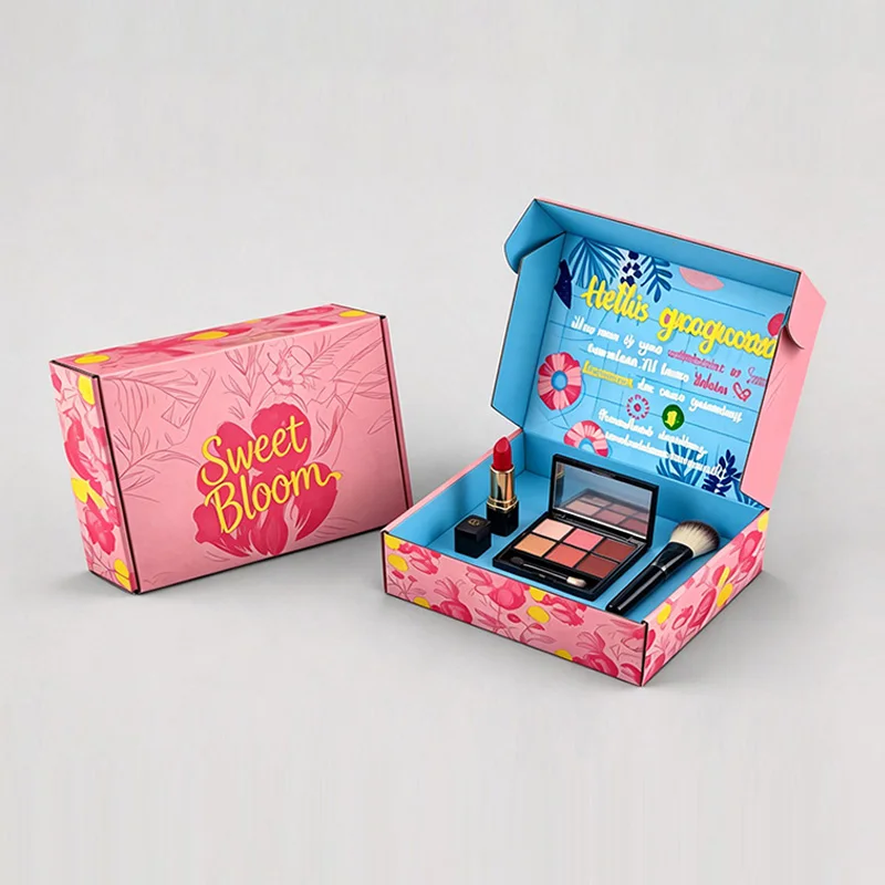Custom Printed Beauty Mailer Box for Cosmetic Gift & E-Commerce Packaging