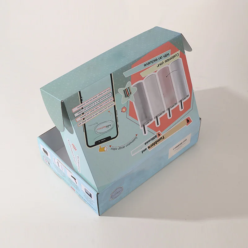 Customized Tumbler Delivery Packaging Box, view 2
