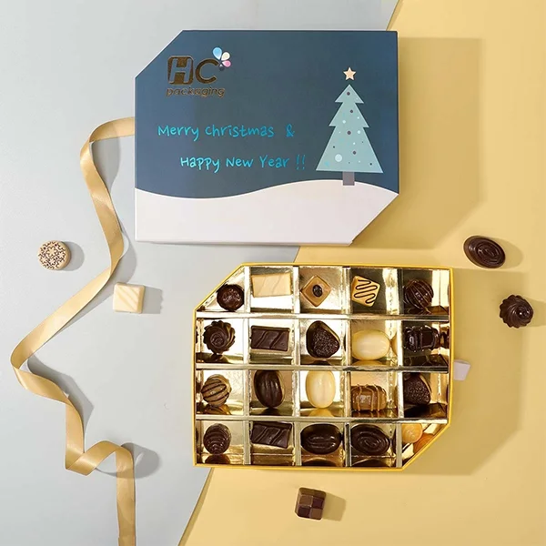 Chocolate box package — packaging illustration 2