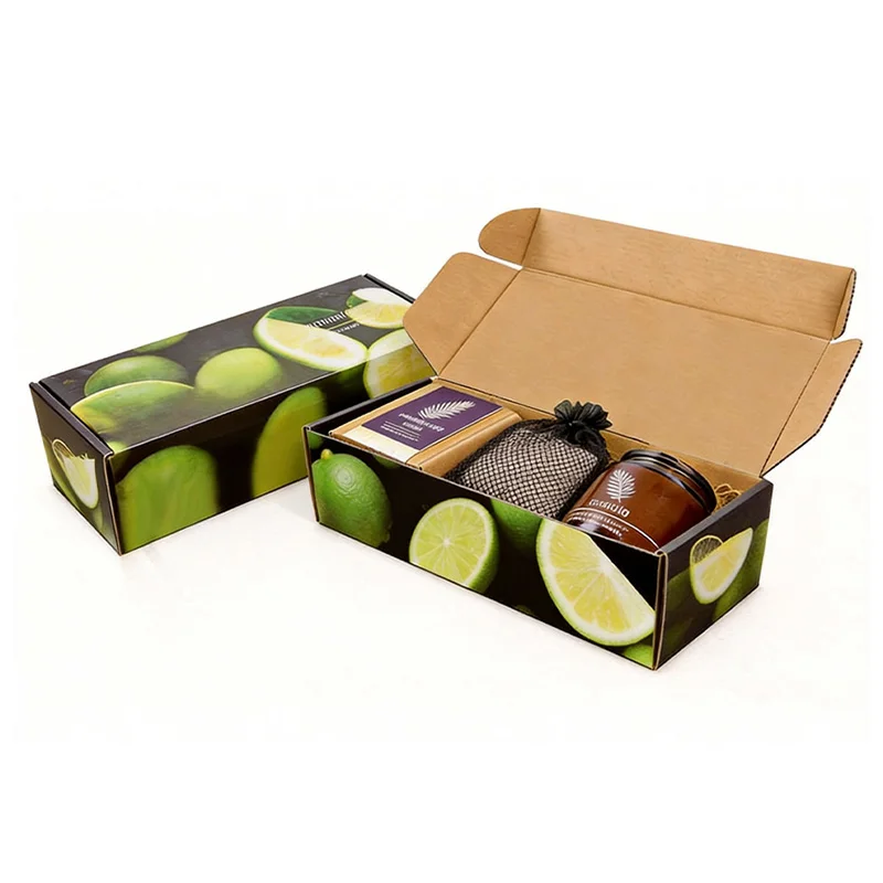 The "Citrus Essence" Aromatherapy & Bath Collection Gift Box, view 2