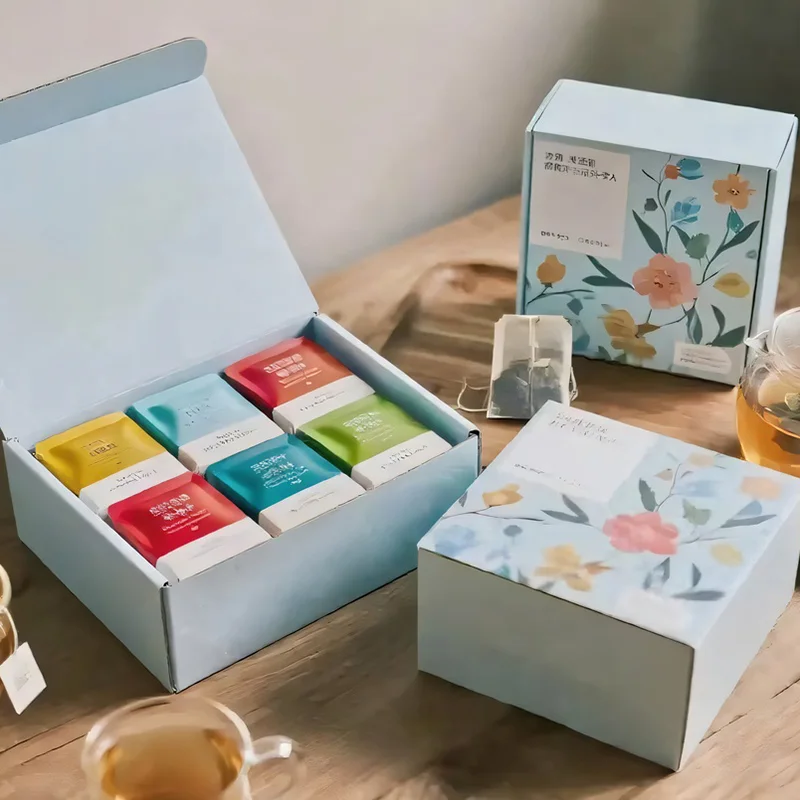Tea Gift Box set for online shopping, view 2