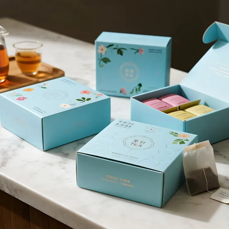 Tea Gift Box set for online shopping, view 3