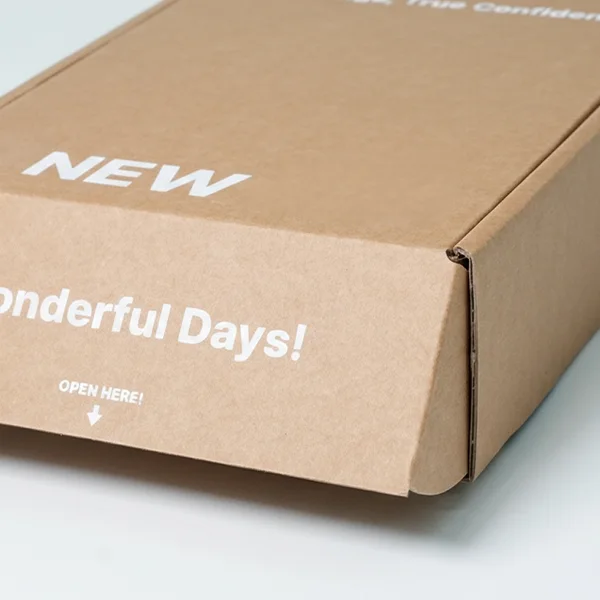 Kraft box mailers — packaging illustration 3