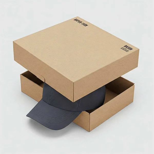 Hat shipping boxes — packaging illustration 3