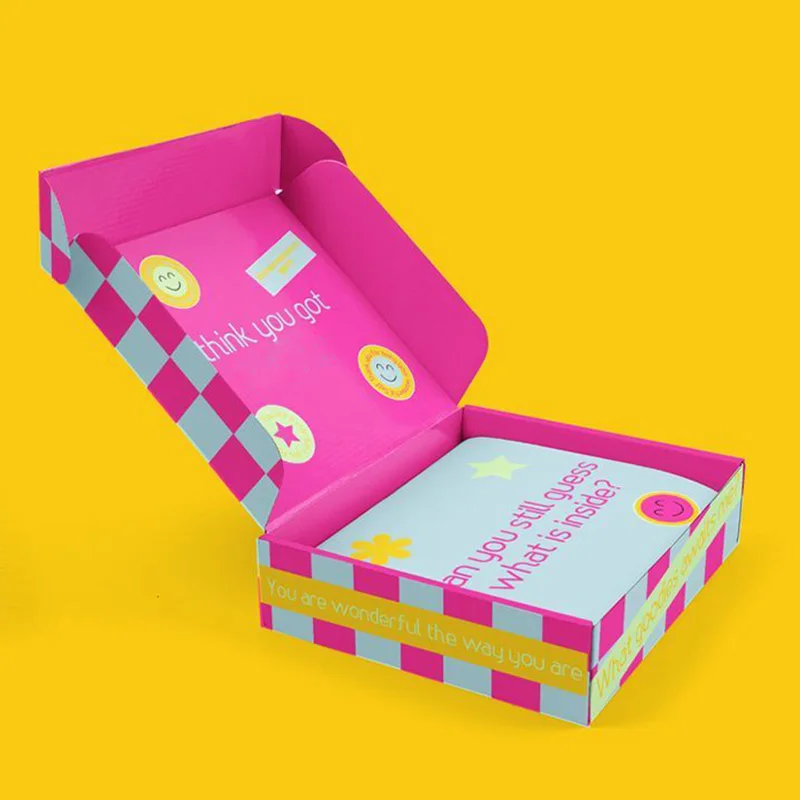 Colorful Valentine's Day Gift Shipping Box, view 2