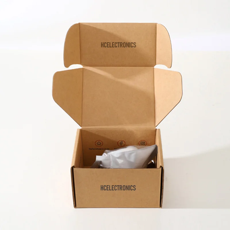 Kraft Shaving Kit Corrugated Box