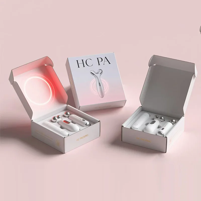 Facial beauty massage gift delivery box