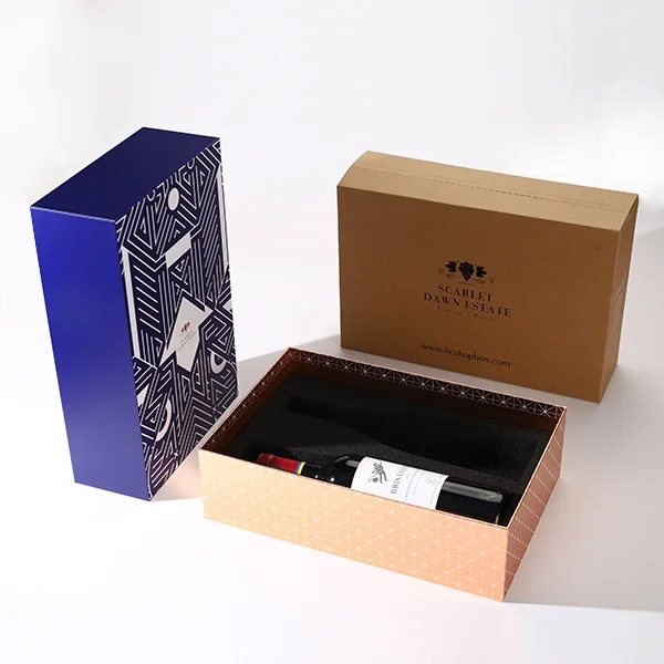 Wine mailer — packaging illustration 2