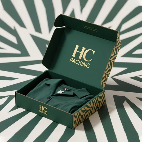 Apparel boxes for shipping — packaging illustration 3