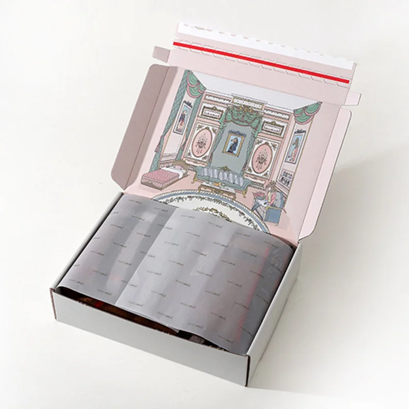 Luxury Scarf Packaging Box, view 2