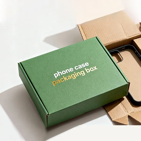 Phone case packaging box — packaging illustration 2