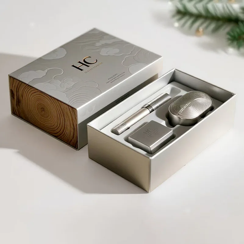 Christmas Holiday Skincare Gift Box for Men – Forest Green Edition, view 2