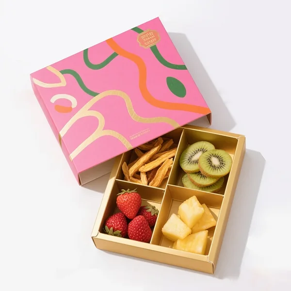 Dry fruit packing box — packaging illustration 3
