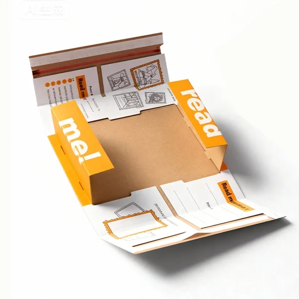 Book mailers — packaging illustration 2
