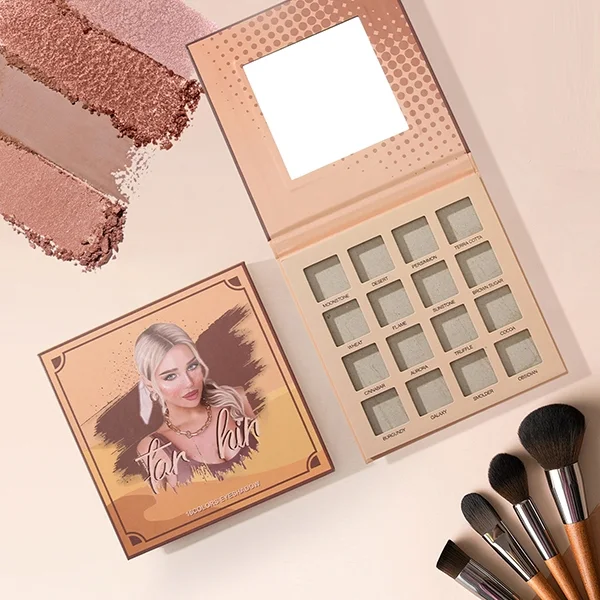 Custom eye shadow boxes — packaging illustration 3